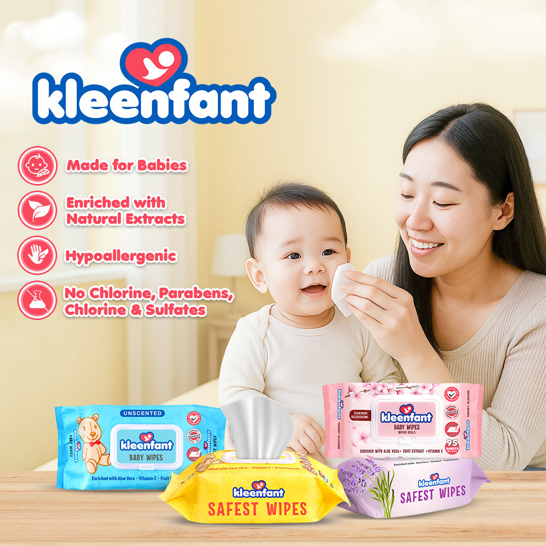Kleenfant Baby Scent Scented Baby Wipes 108 sheets Pack of 1