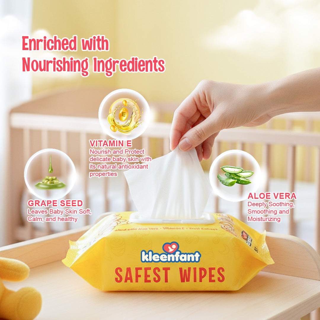 Kleenfant Baby Scent Scented Baby Wipes 108 sheets Pack of 1