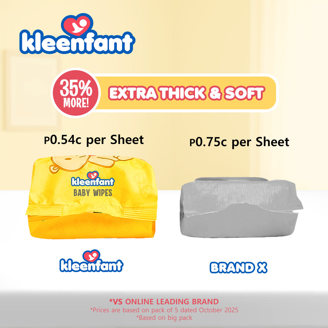 Kleenfant Baby Scent Scented Baby Wipes 108 sheets Pack of 1