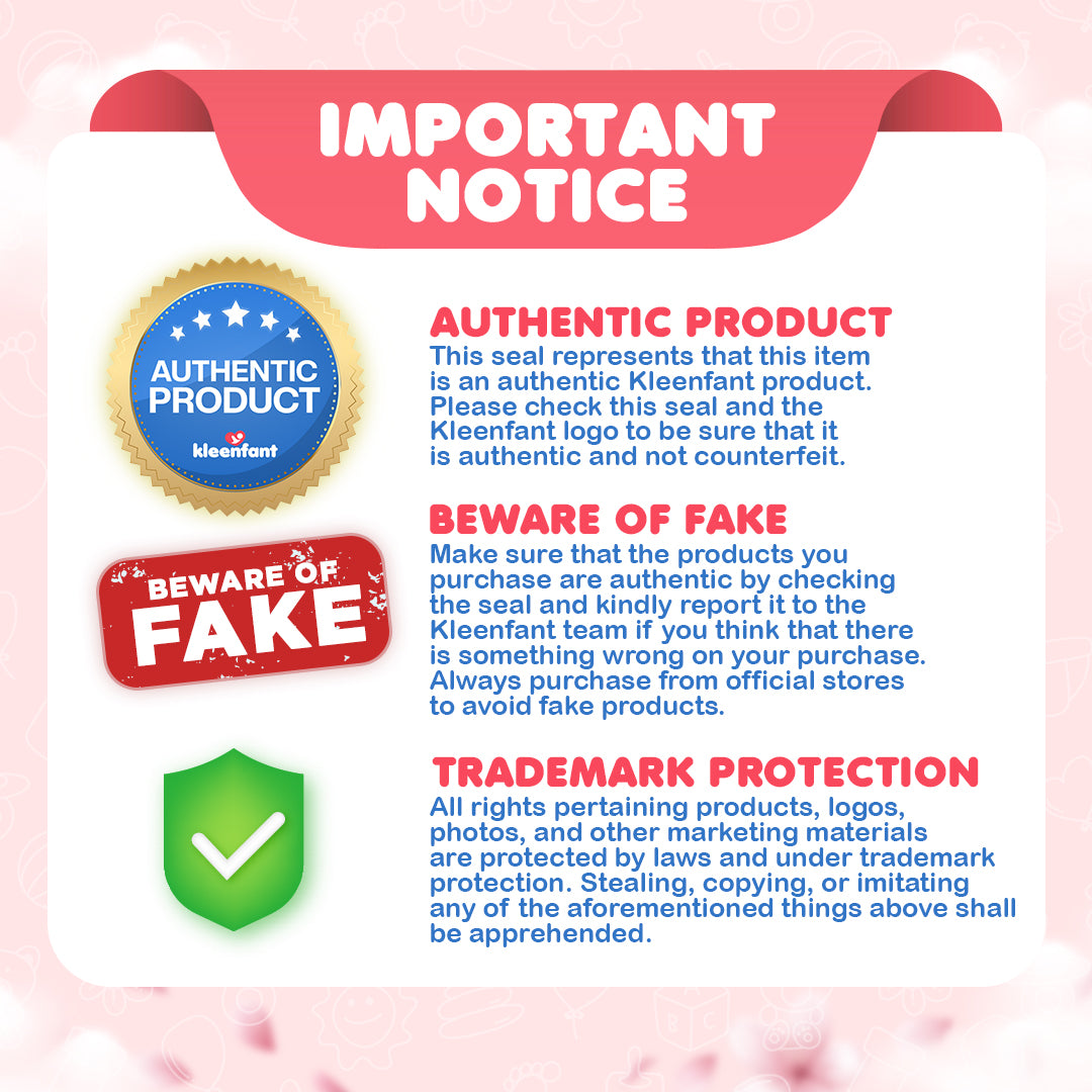 Kleenfant Cherry Blossom Scent Cleansing Wipes 95 sheets Pack of 1