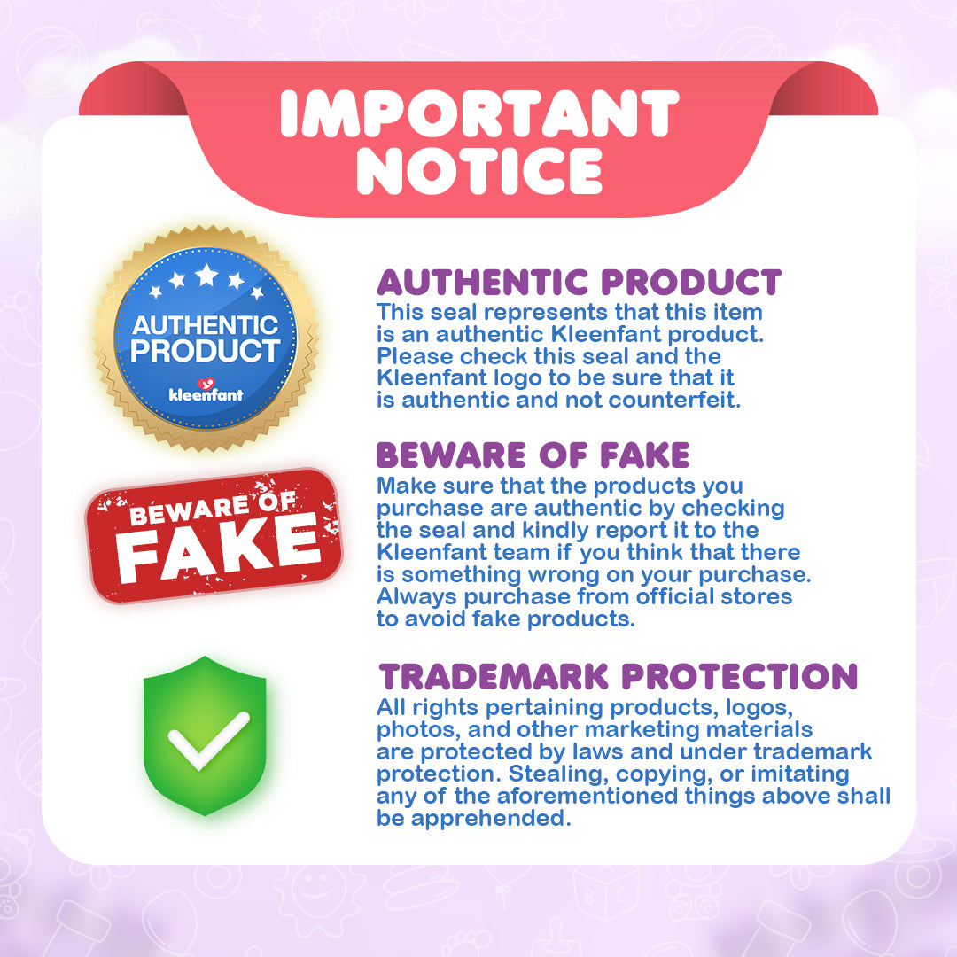 Kleenfant Lavender Scent Scented Baby Wipes 108 sheets Pack of 1