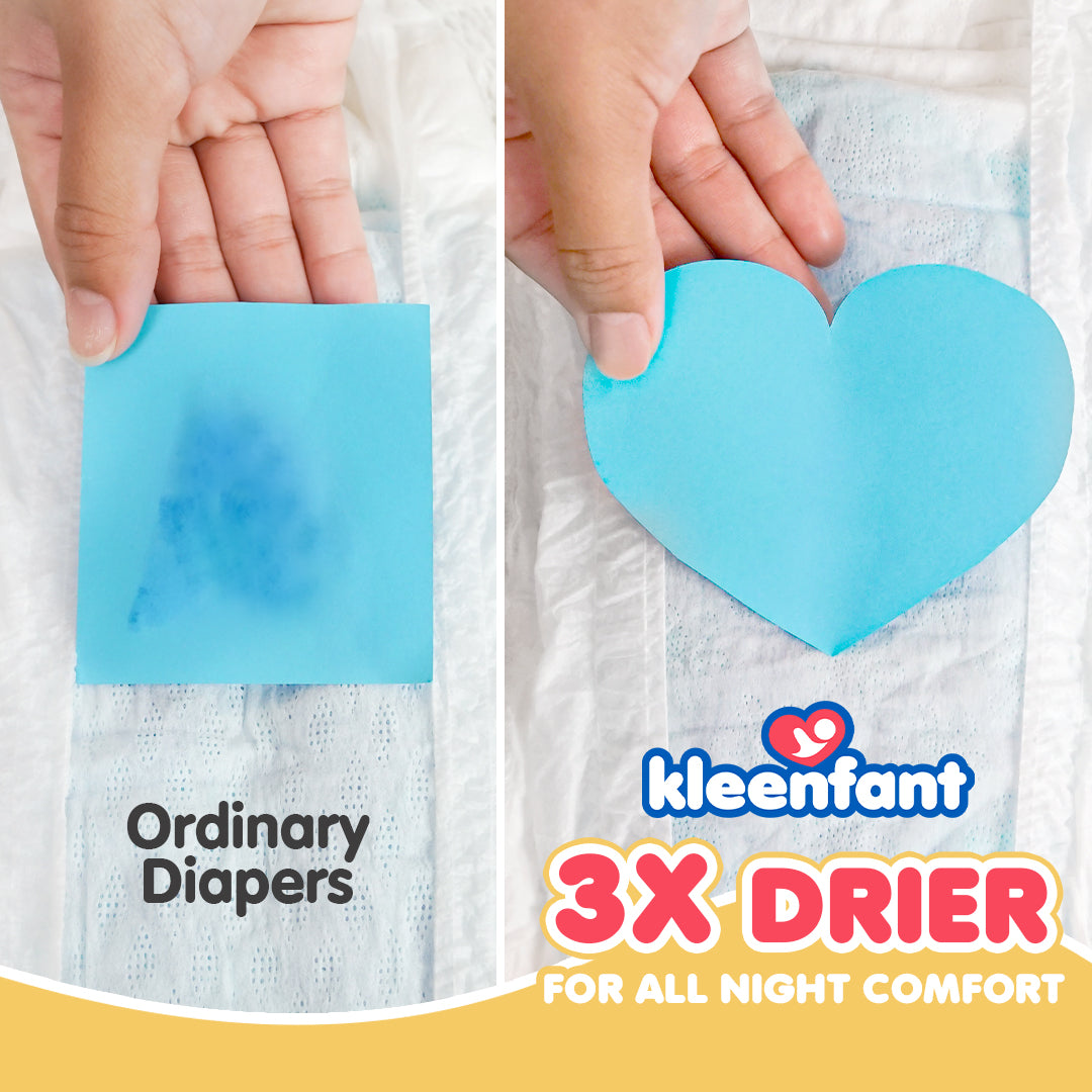 Kleenfant Diaper for Baby Pants Pull Up Large Pack of 1, 30 pad Baby Needs Disposable Korean Diaper