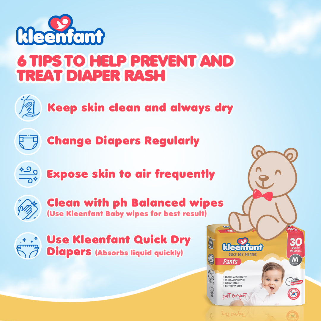 Kleenfant Diaper for Baby Pants Pull Up Large Pack of 1, 30 pad Baby Needs Disposable Korean Diaper