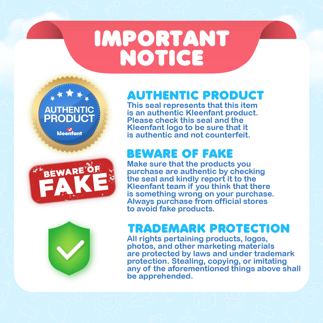 Kleenfant Unscented Baby Wipes 108 sheets Pack of 1
