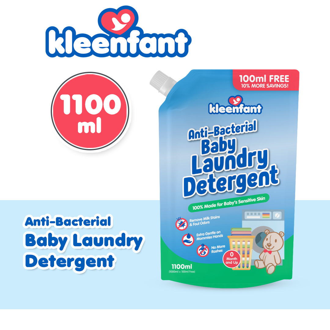 Antibacterial Baby Laundry Detergent Refill (1100 ml)