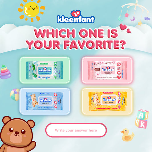 Kleenfant Baby Wipes: For Delicate Cleaning