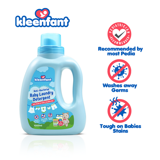 Kleenfant Antibacterial Baby Laundry Detergent 1L