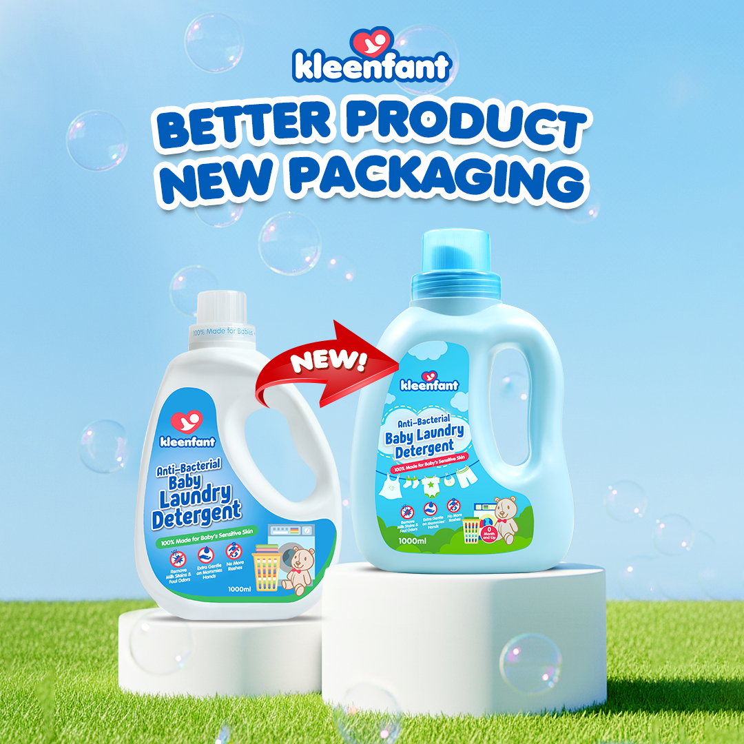 Kleenfant Antibacterial Baby Laundry Detergent 1L