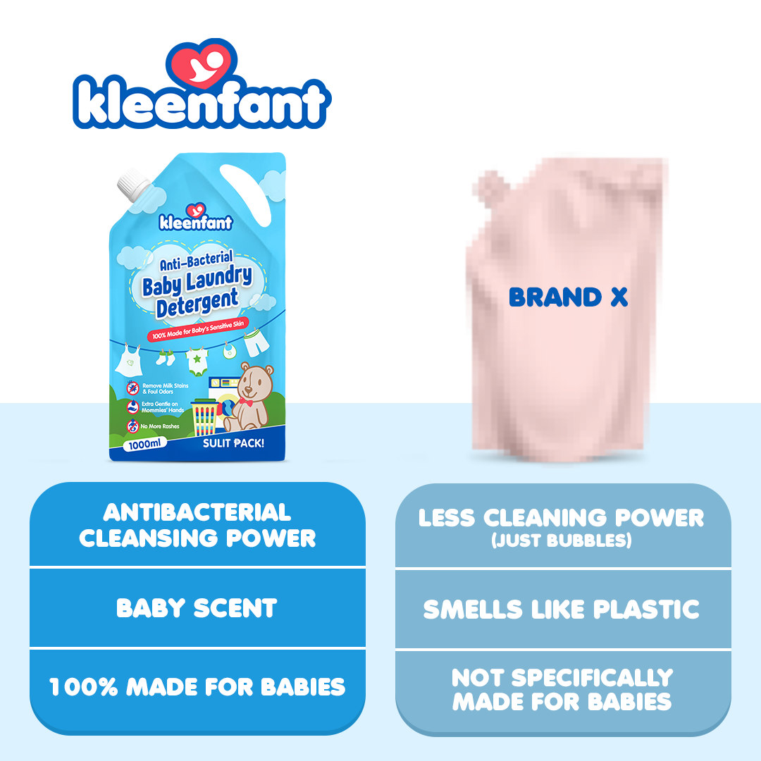 Antibacterial Baby Laundry Detergent Refill (1100 ml)