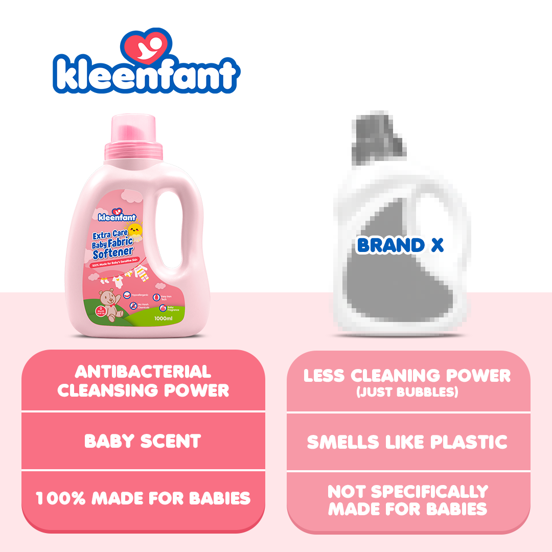 Kleenfant Extra Care Baby Fabric Softener 1L