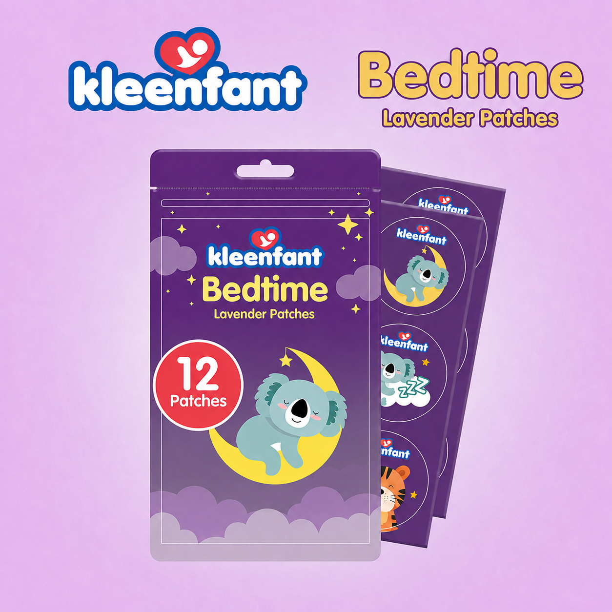 Kleenfant Bedtime Lavender Patches