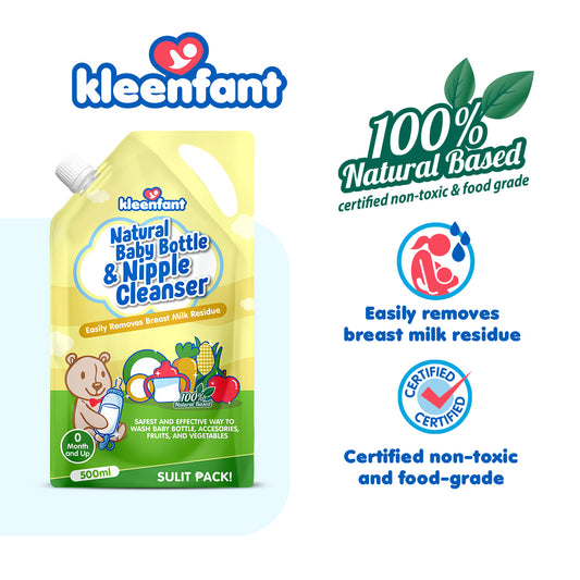 Baby Bottle and Nipple Cleanser (550ml) Refill