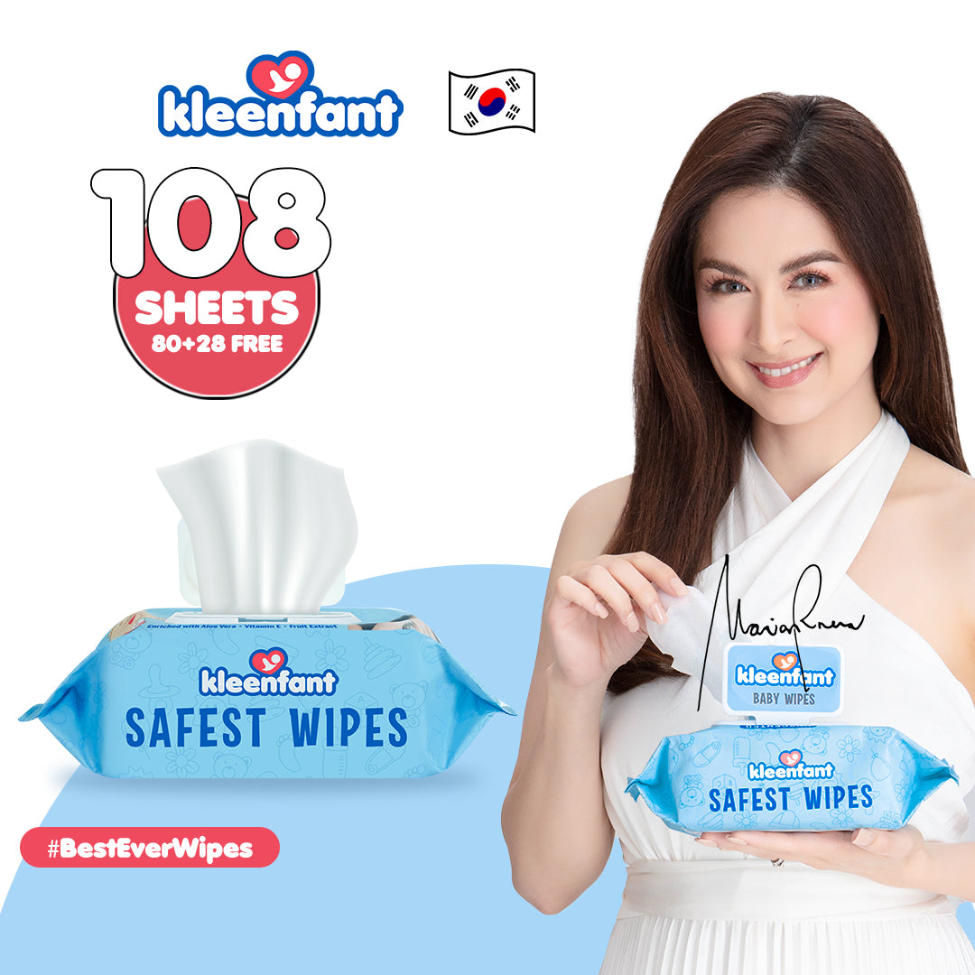 Kleenfant Unscented Baby Wipes 108 sheets Pack of 1