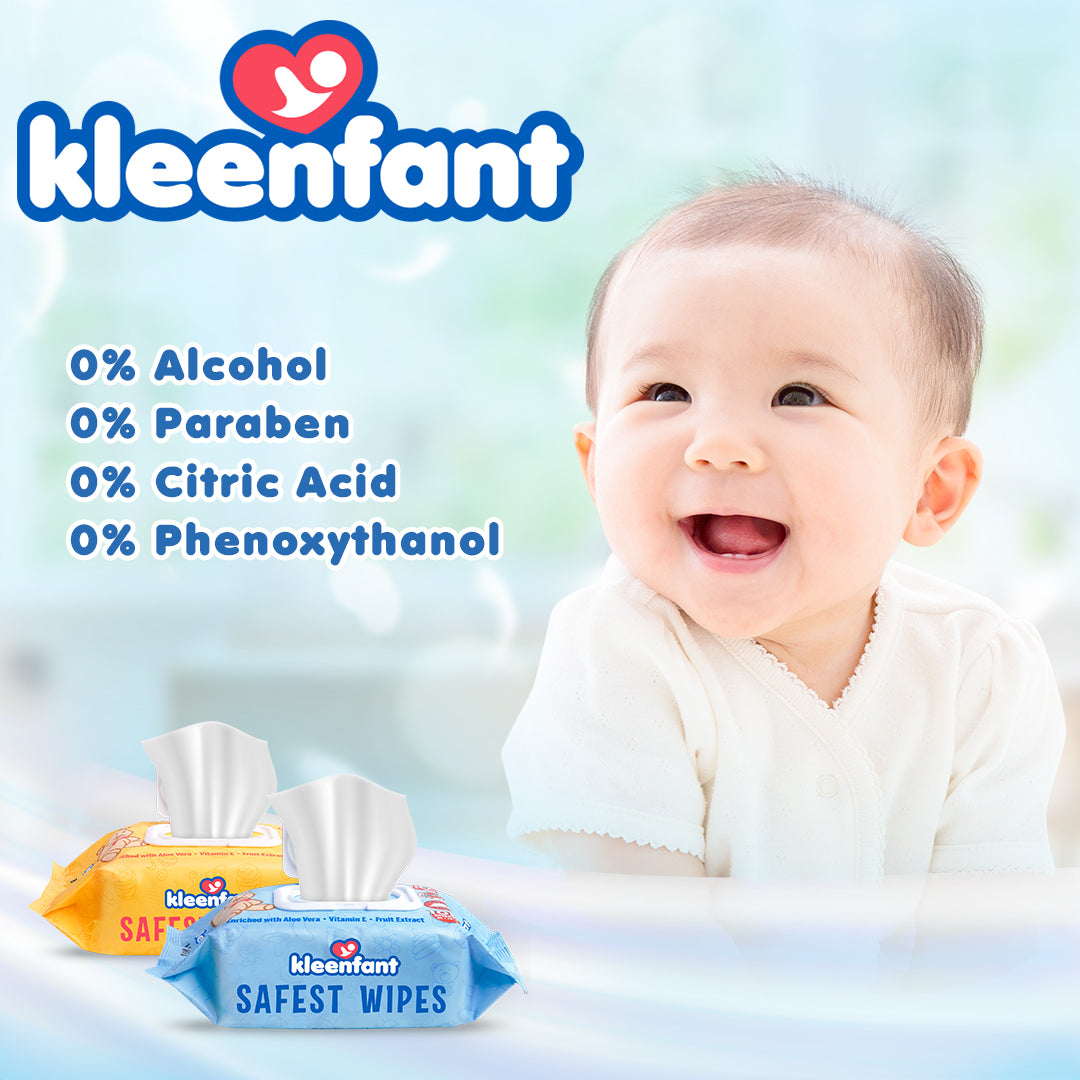 Kleenfant Unscented Baby Wipes 35 sheets Pack of 1