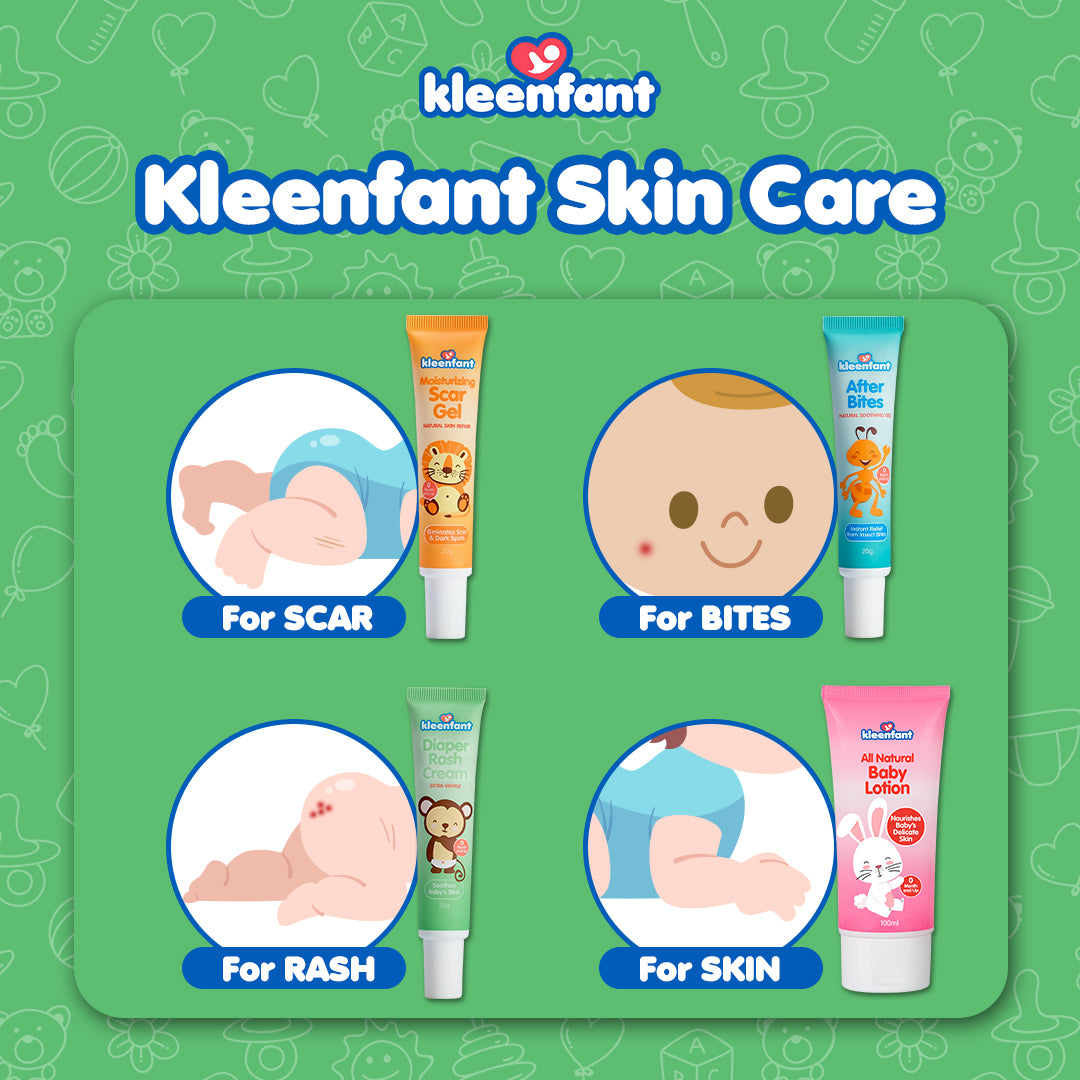 Kleenfant Diaper Rash Cream 20g Pack of 2 Hypoallergenic Baby Needs Skin Care Babies Nappy Rashes