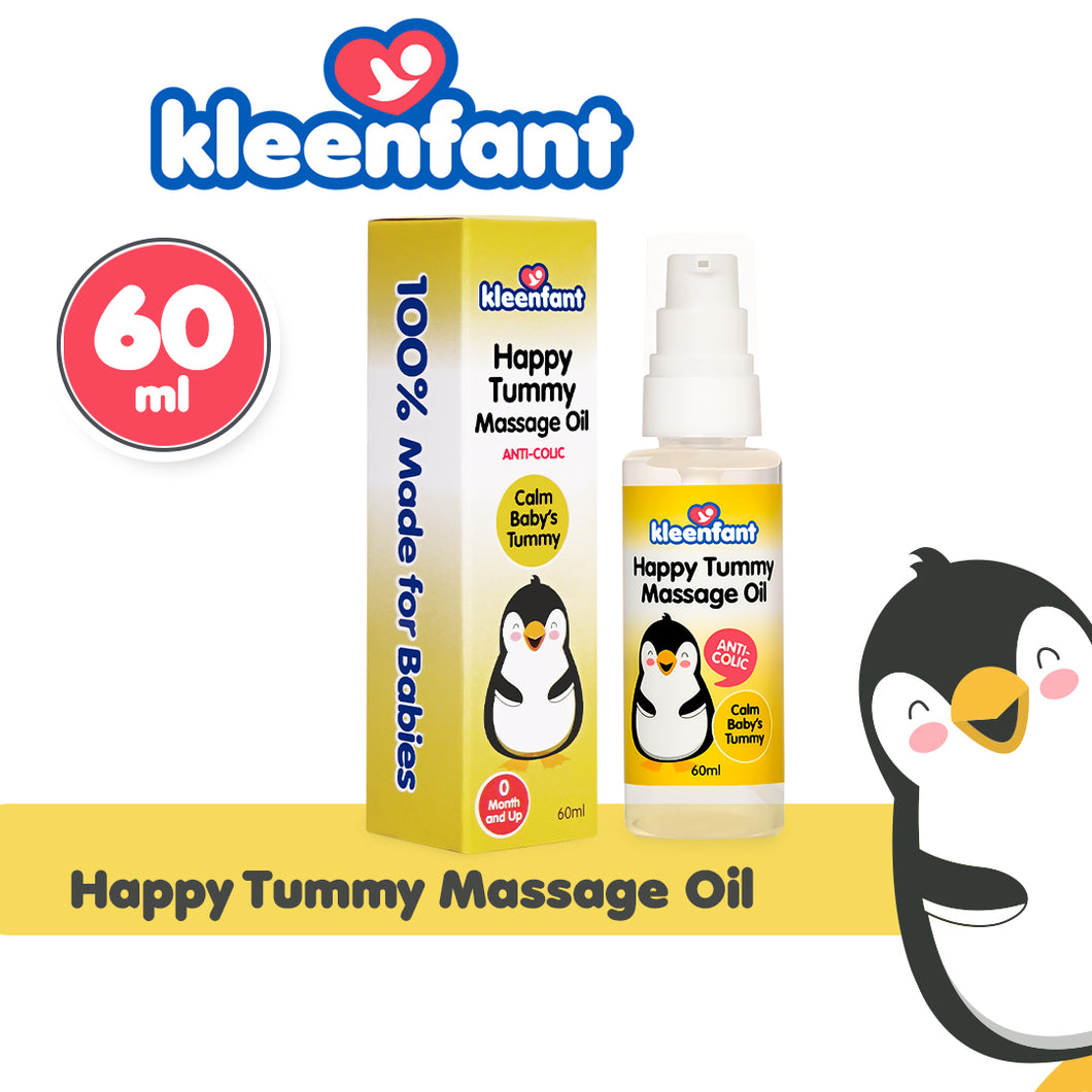 Kleenfant Happy Tummy Massage Oil 60ml