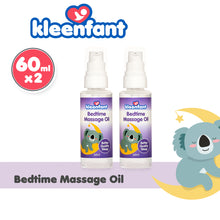 Load image into Gallery viewer, Kleenfant Bedtime Massage Oil 60ml (Bottle of 2)
