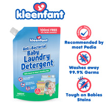 Load image into Gallery viewer, Antibacterial Baby Laundry Detergent Refill (1100 ml)
