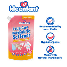 Load image into Gallery viewer, Kleenfant Extra Care Baby Fabric Softener (550ml) Refill Pack
